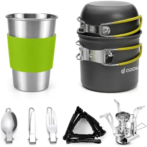 6 Life 2 Go 12 Pcs Camp Cooking Utensil Set