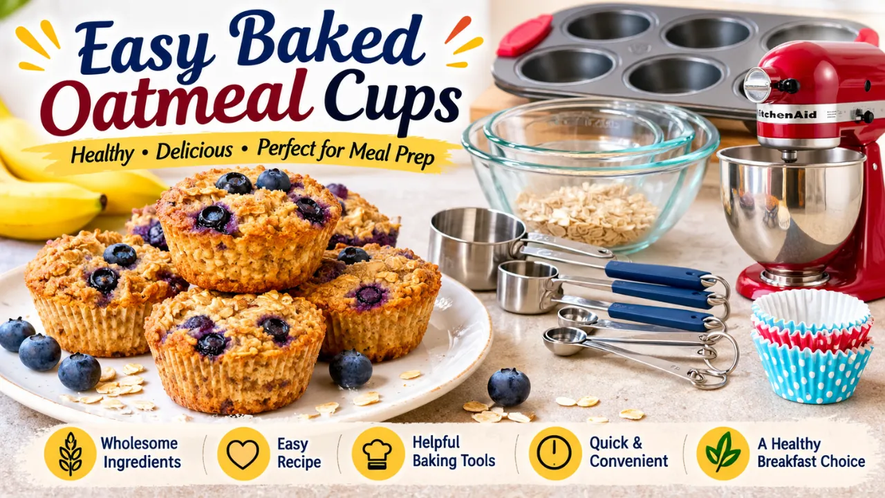Baked Oatmeal Cups
