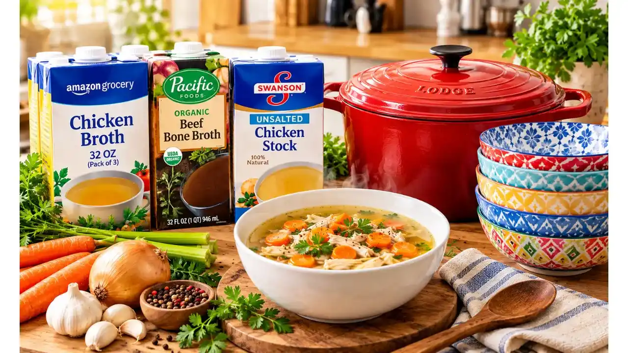 No Salt Chicken Broth